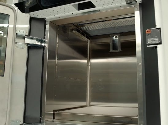 Stratasys F3300 FDM 3D Printer Build Chamber